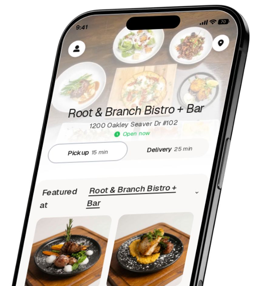 Root & Branch Bistro + Bar app preview