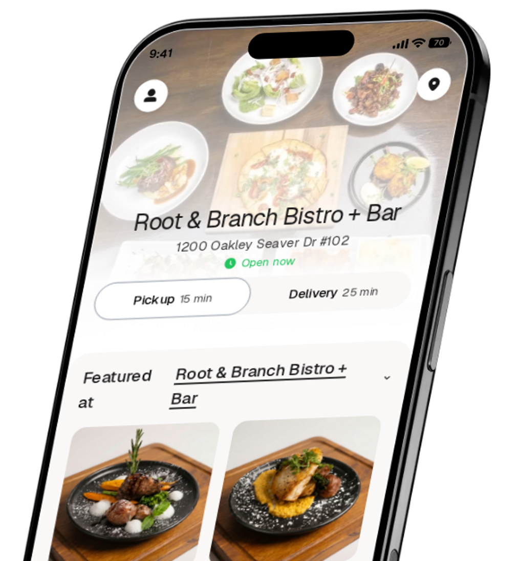 Root & Branch Bistro + Bar app preview